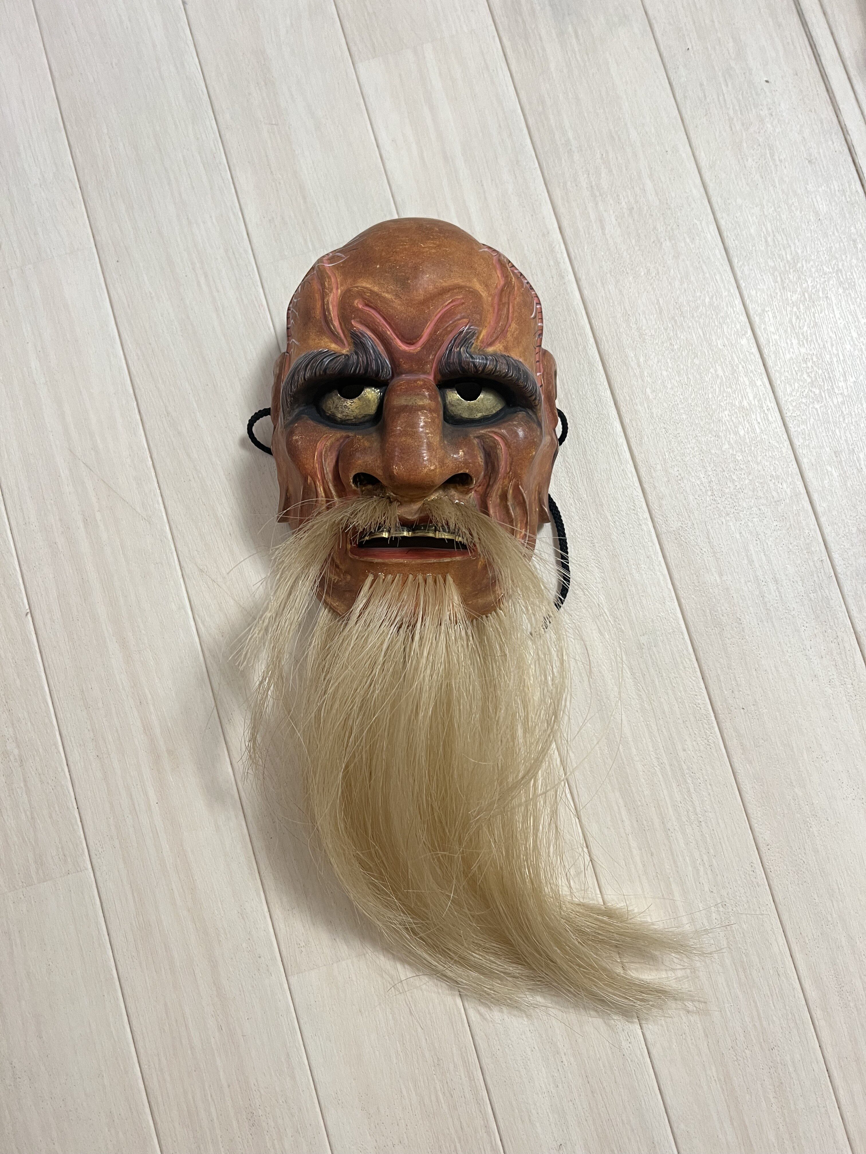 能面　神楽面　狂言面　骨董　アンティーク